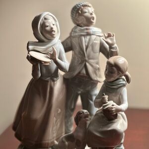 Lladro "Christmas Carols" porcelain
